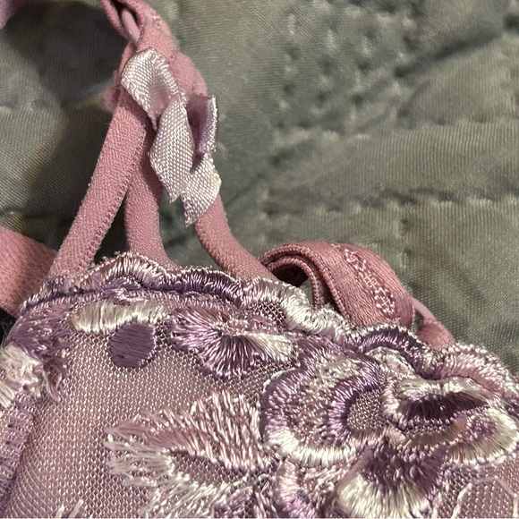 Frederick’s of Hollywood Gel Bra 34B Purple/Lavender Vintage - Picture 14 of 16